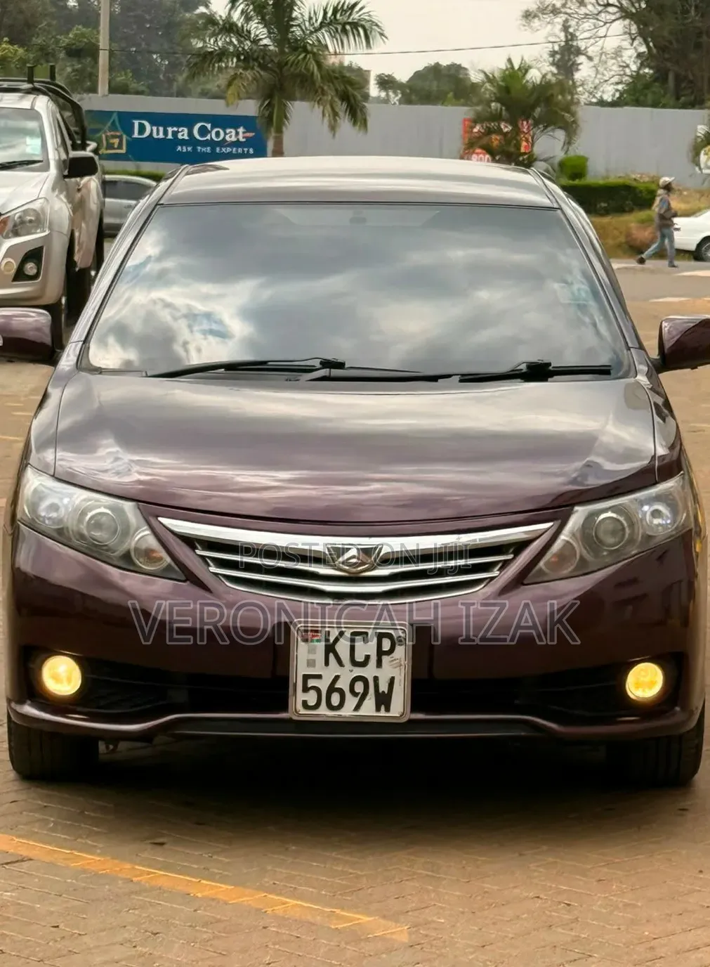 Toyota Allion 2010 Burgundy