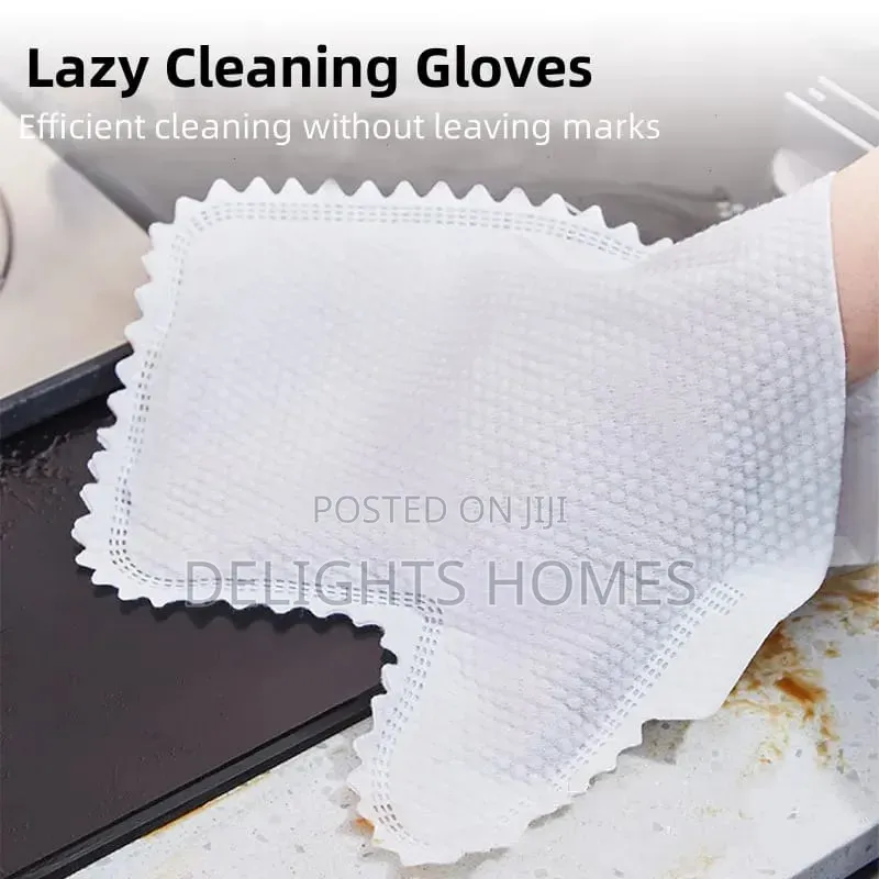 10pcs Home Disinfection Dust Removal Gloves-Ca