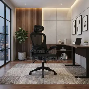 Office Chairs; Fabric Orthopedic High Recliner With Breathable Back
