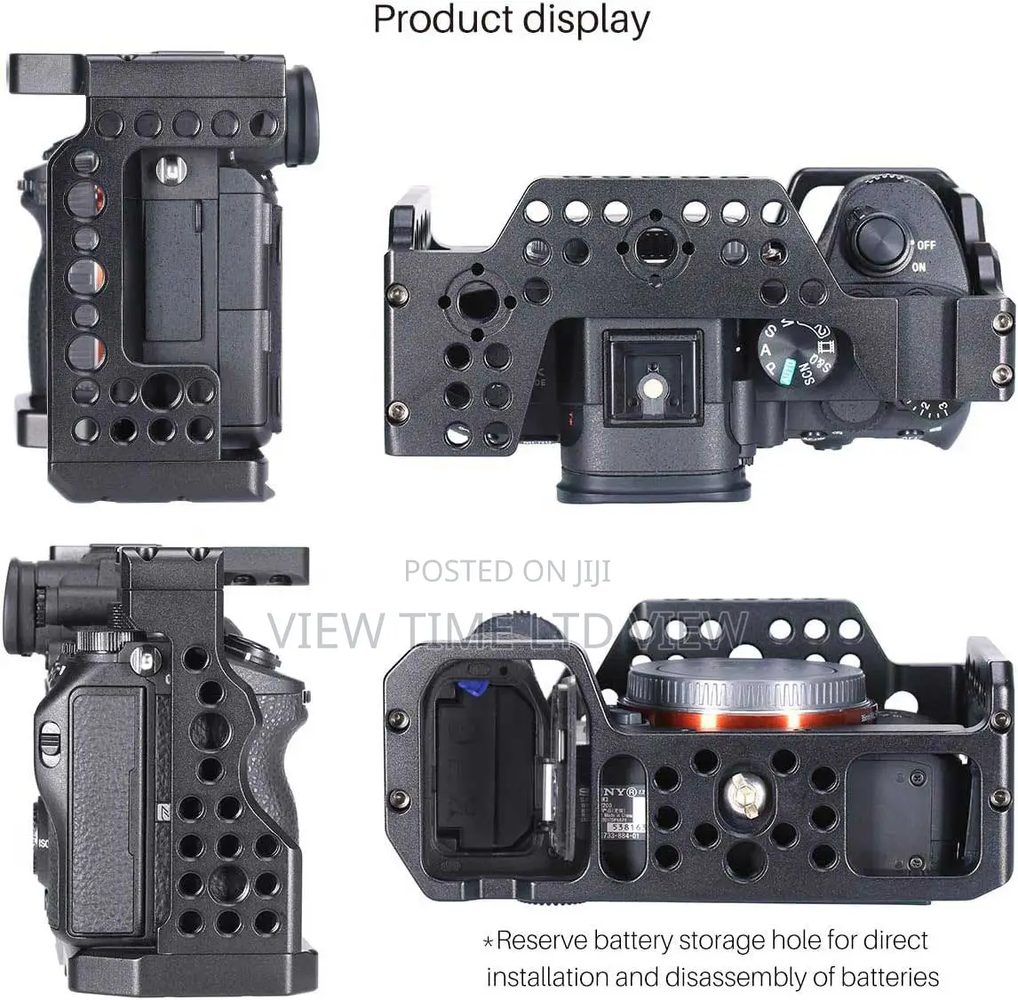 Uurig C-A73 Camera Cage for Sony A7 Iii / A7r Iii