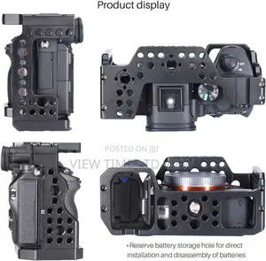 Uurig C-A73 Camera Cage for Sony A7 Iii / A7r Iii