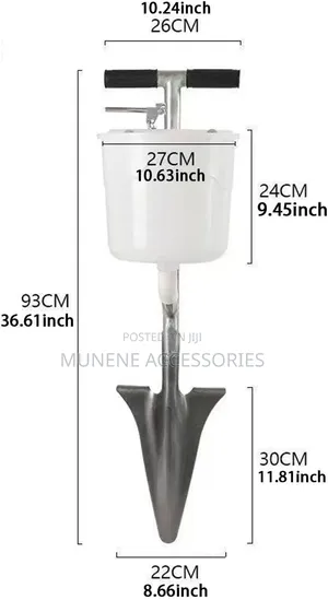 Gardening Seeder Fertilizer Applicator For Farm Vegetables Spreader