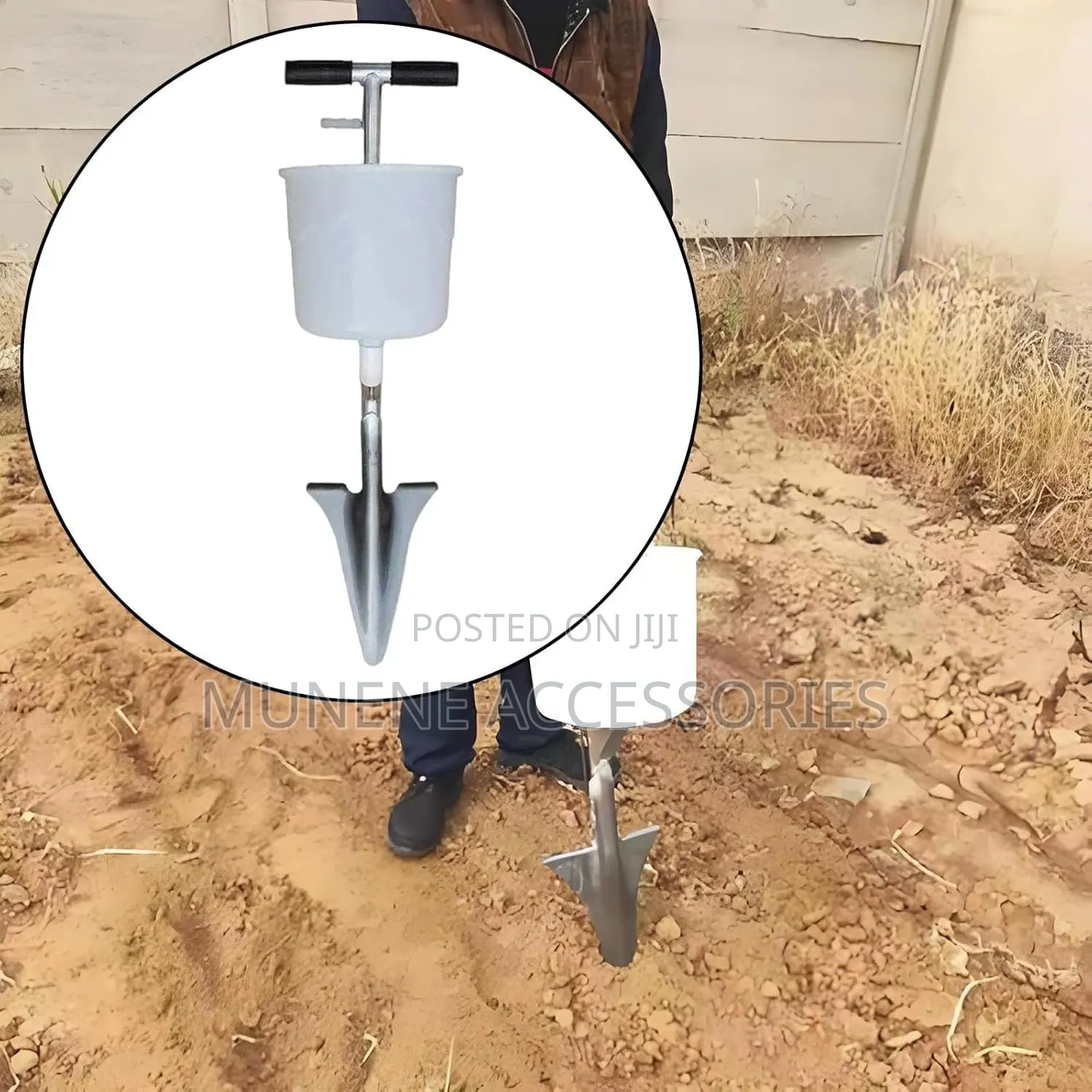 Gardening Seeder Fertilizer Applicator For Farm Vegetables Spreader