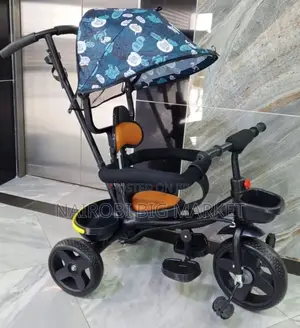 Tricycle With Canopy And Handle