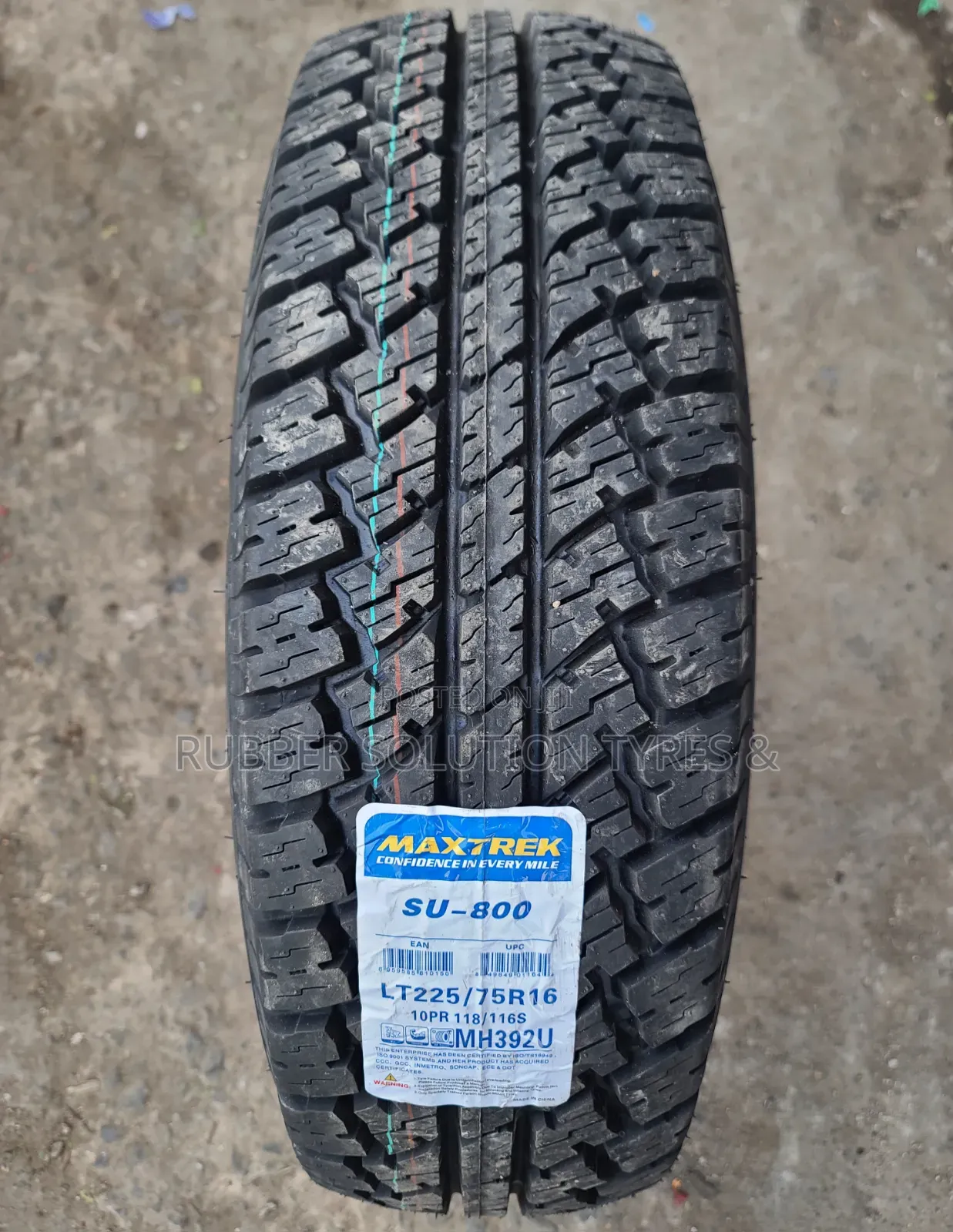 Lt 225 /75 R16 Maxtrek Tyres Su-800 10pr All-Terrain