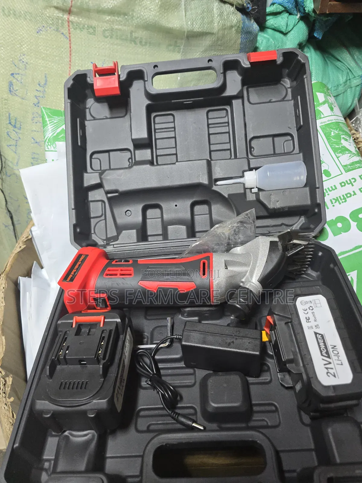 Dual Battery Sheep Wool Shear Trimmers