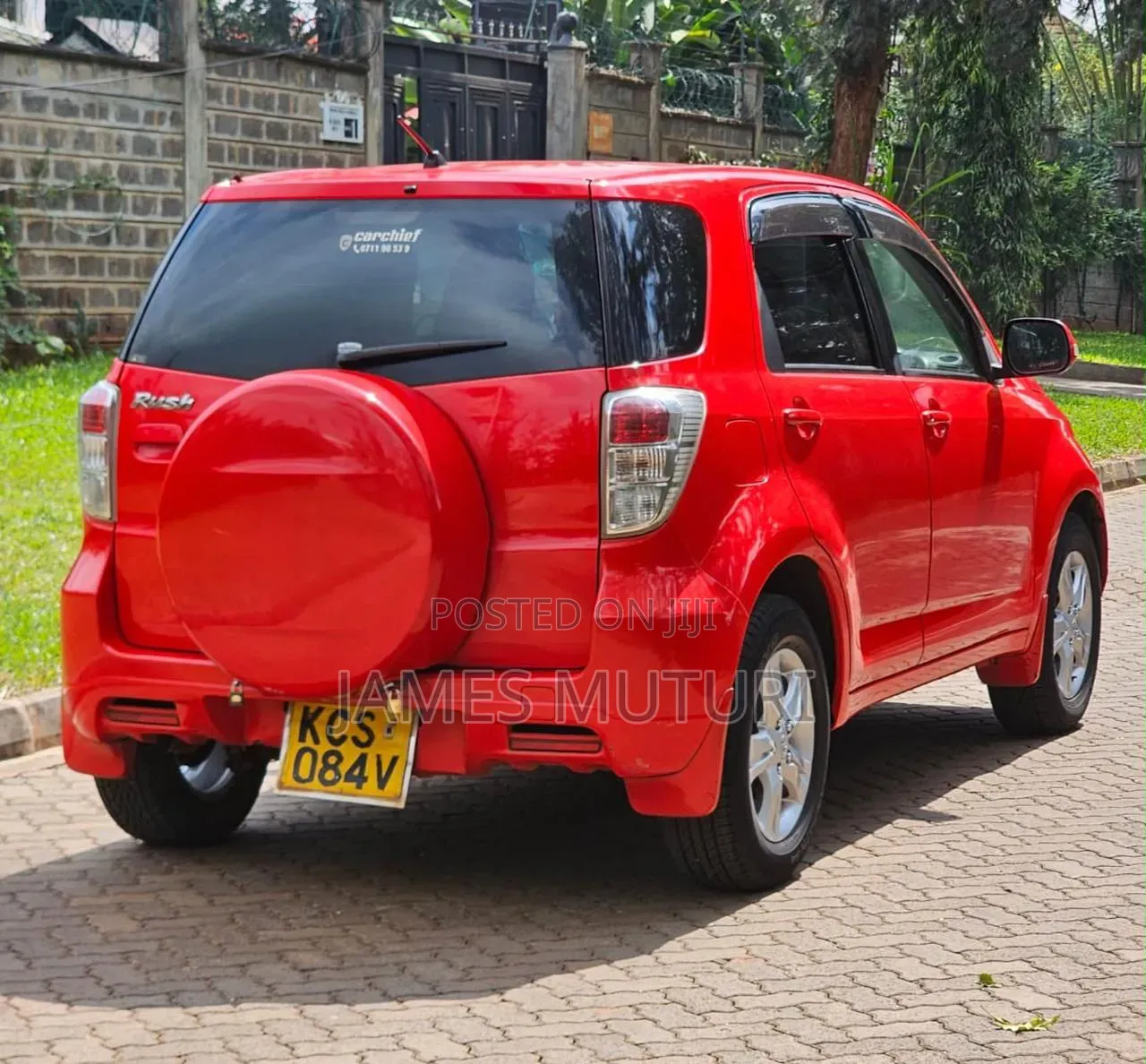 Toyota Rush 2011 Red