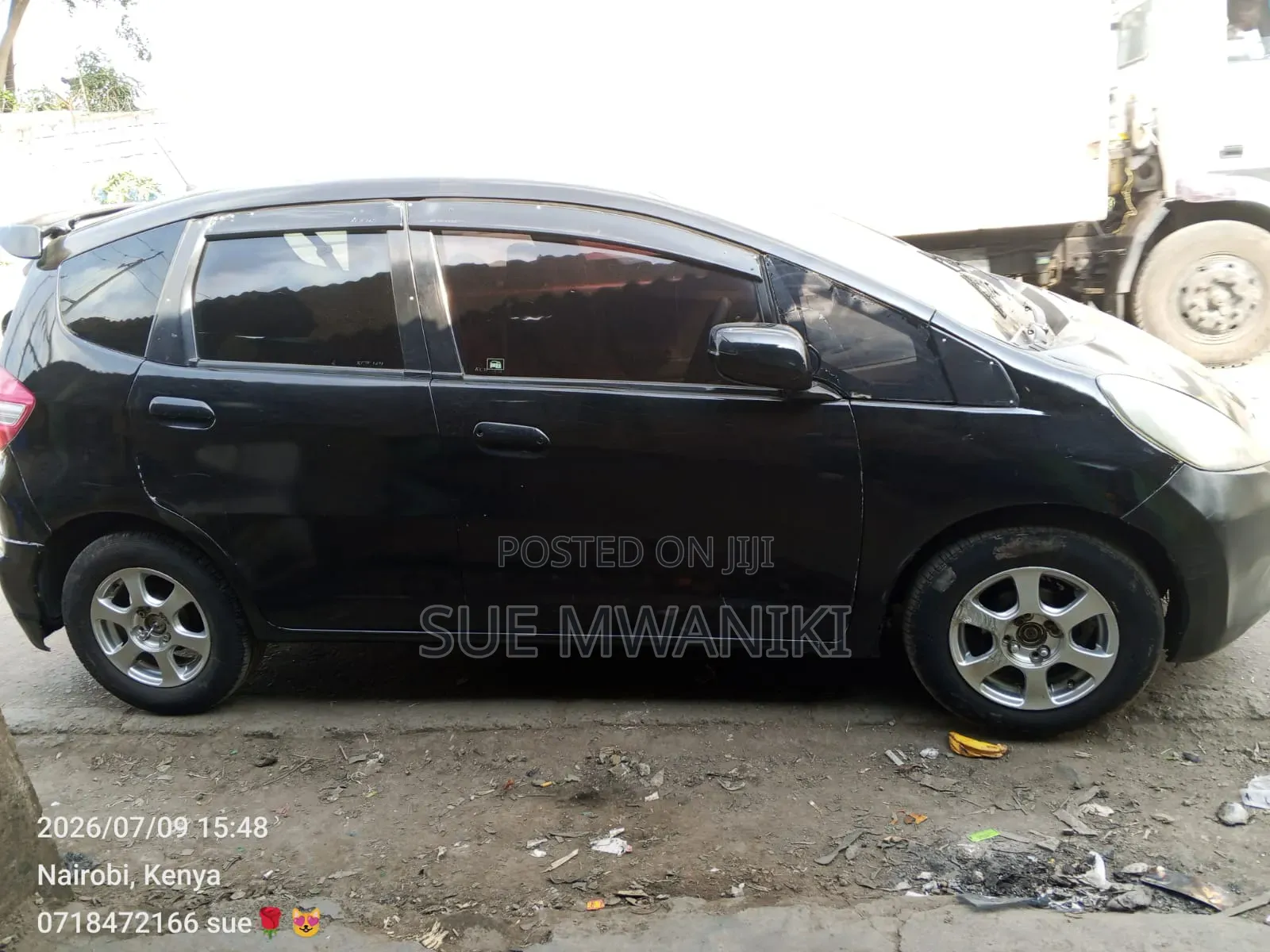 Honda Fit 2012 Black