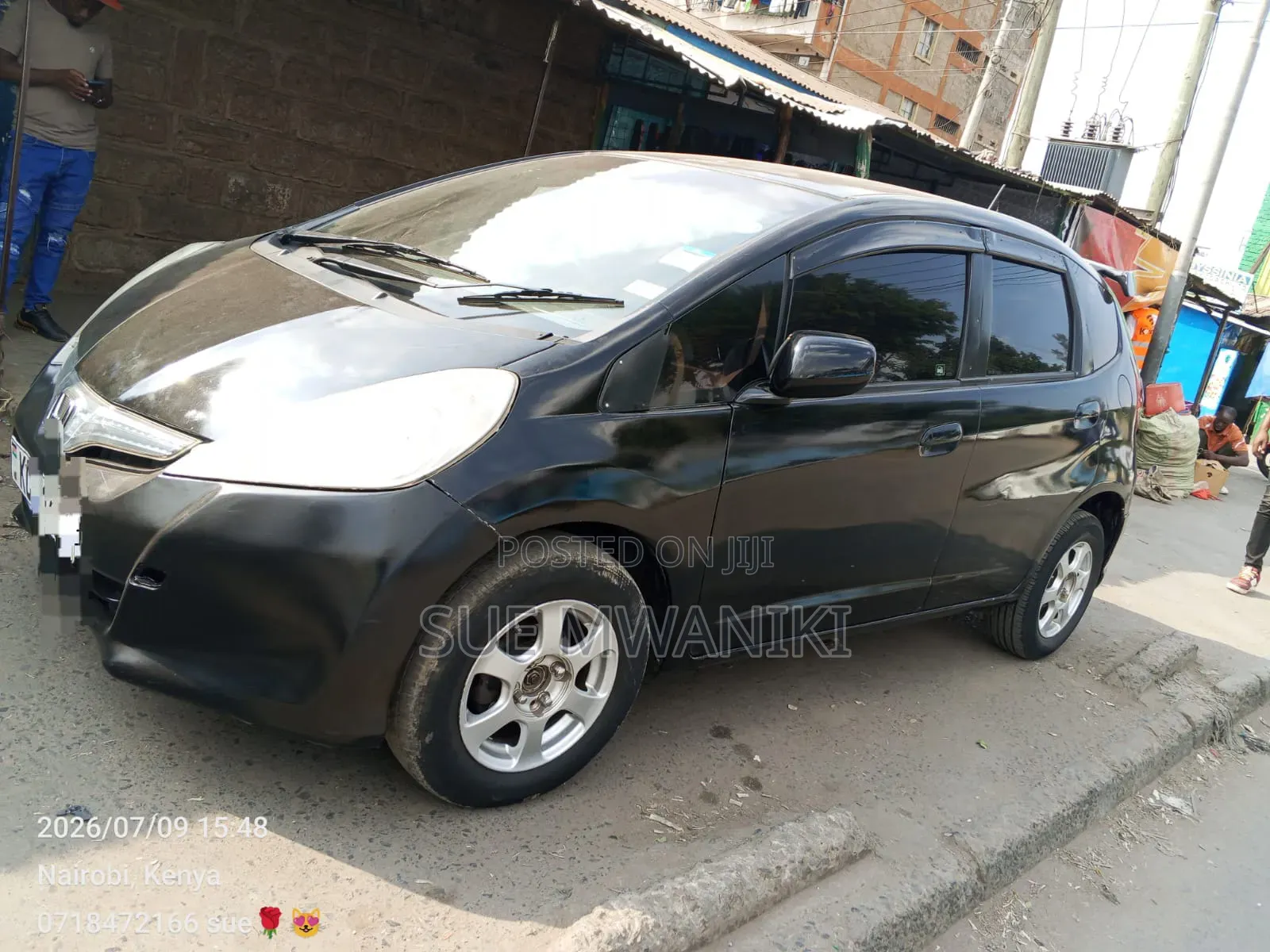 Honda Fit 2012 Black