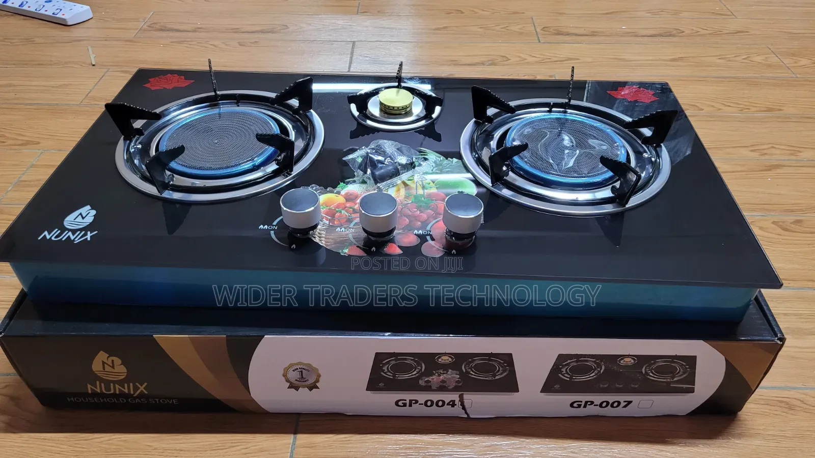 Nunix Gp-004 3-Burner Tabletop Gas Cooker