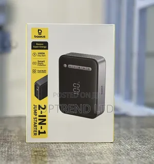 The Baseus Super Energy 2-in-1 Jump Starter (1000a)