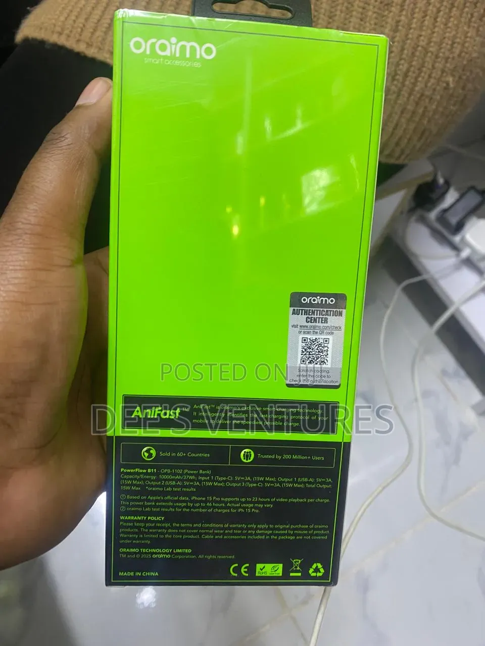 Oraimo Powerflow B11