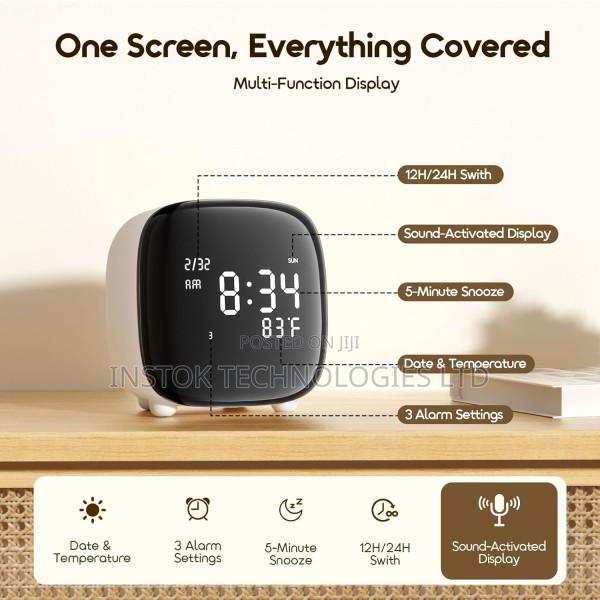 Oraimo Premium Alarm Clock Smart Touch Control - thumbnail 2