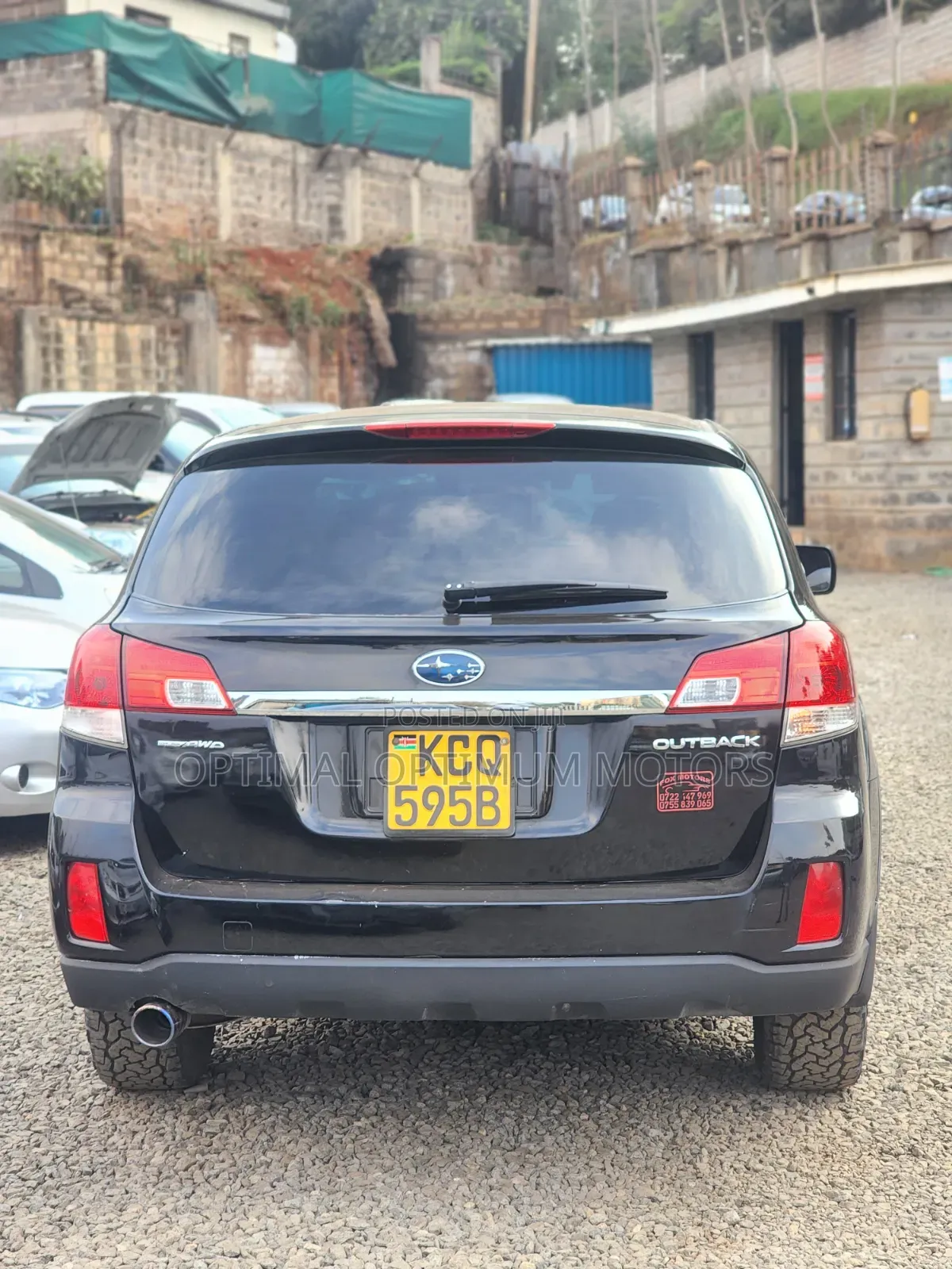 Subaru Outback 2011 Black