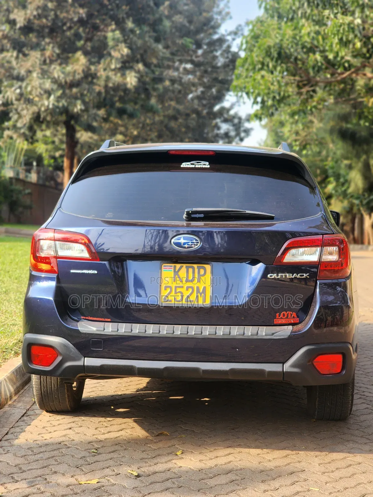 Subaru Outback 2016 Blue
