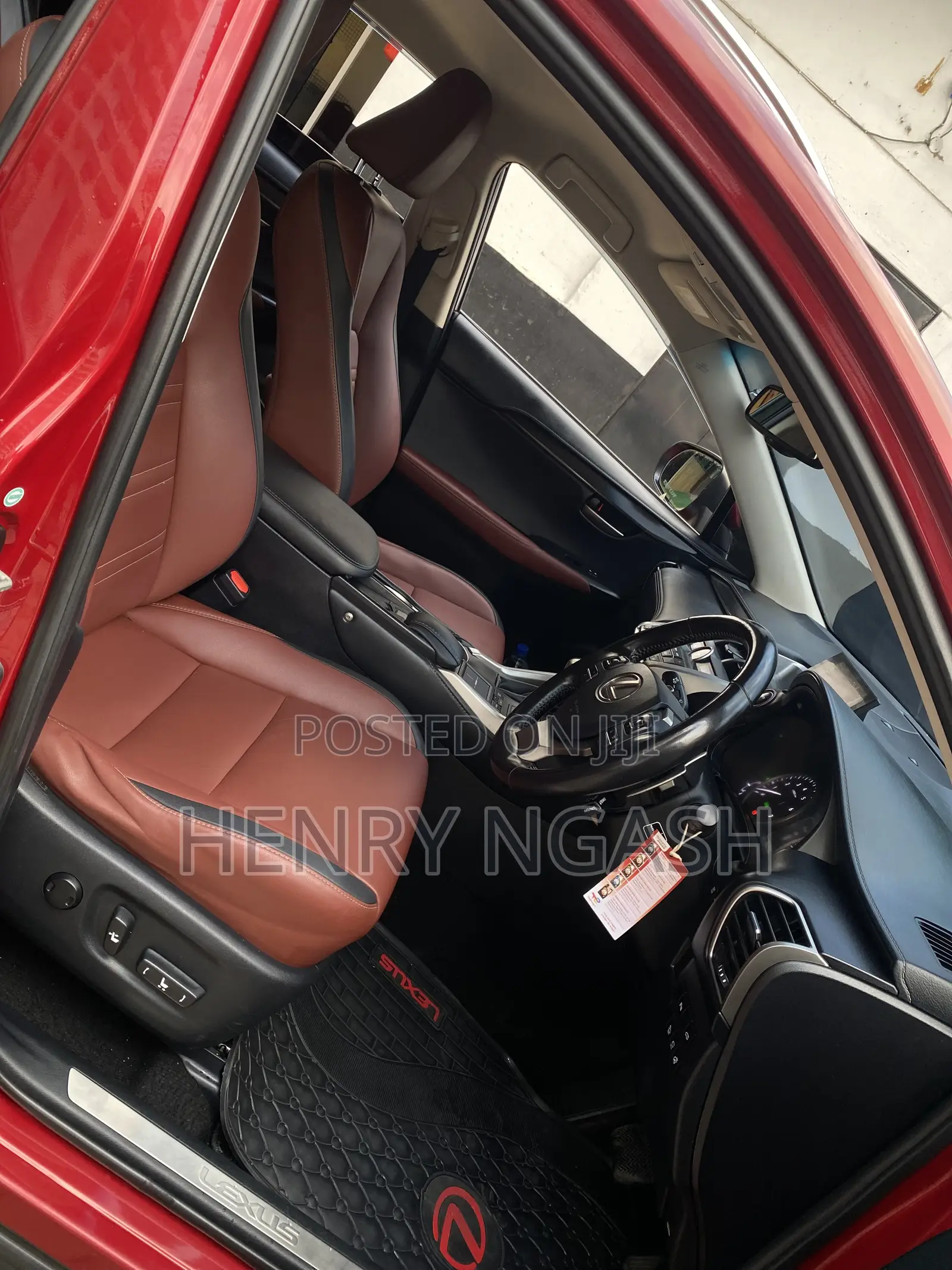 Lexus NX 2016 Red