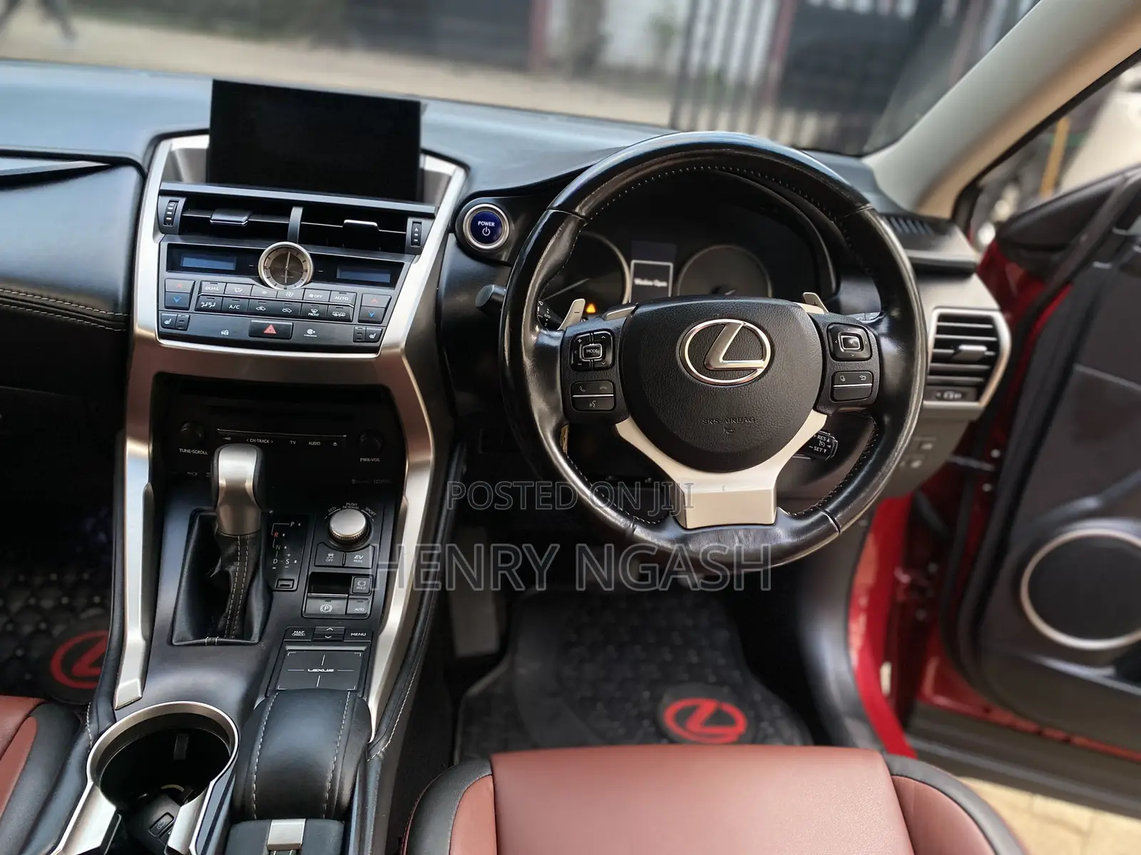 Lexus NX 2016 Red