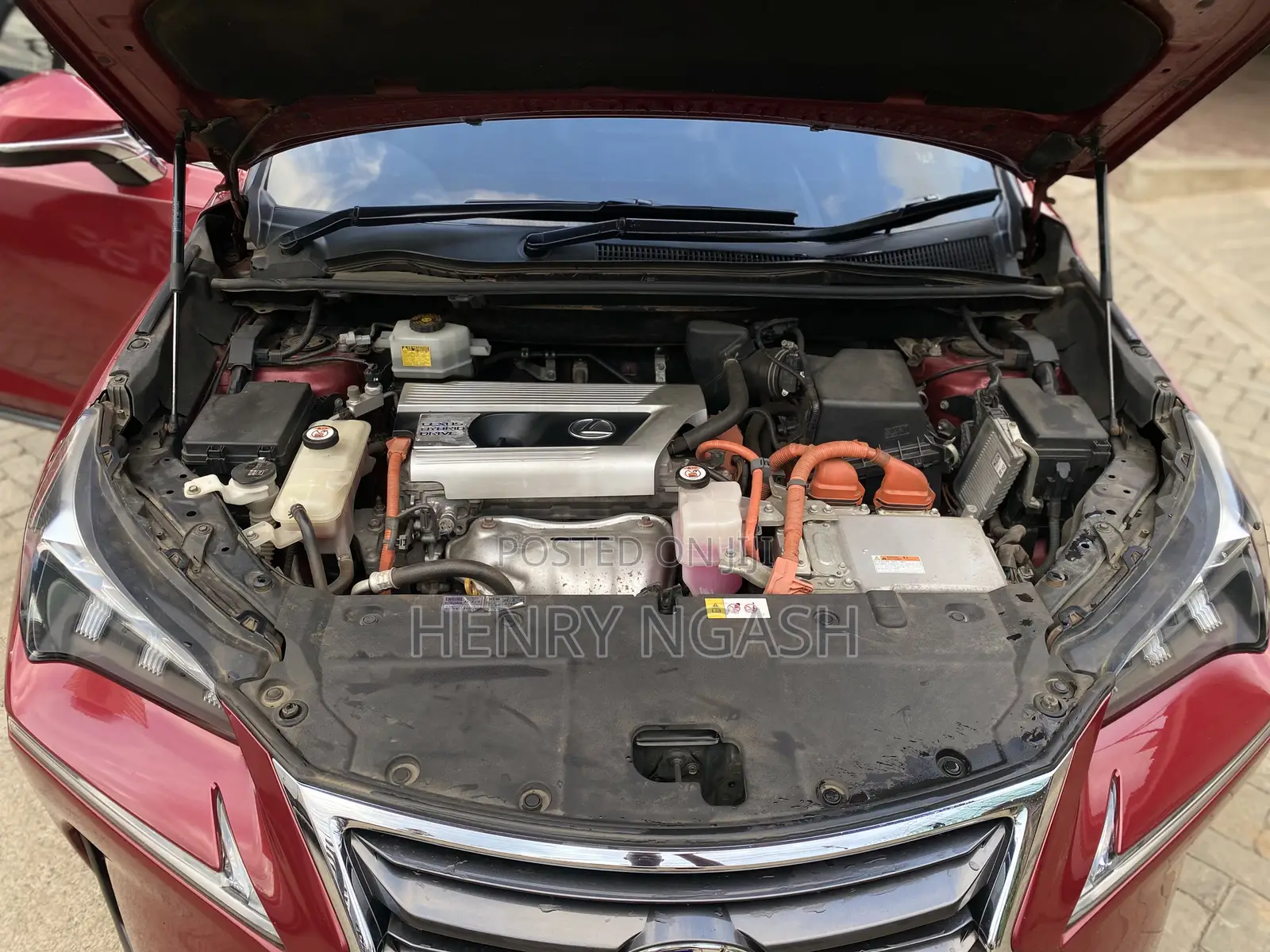 Lexus NX 2016 Red