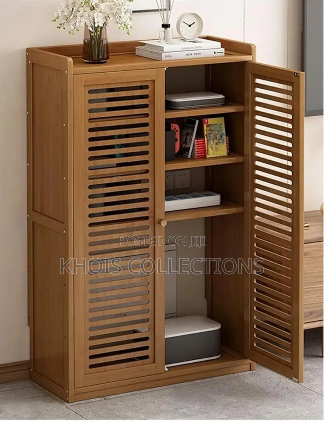 Modern 2-Door Storage Cabinet