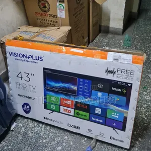 Vision Plus 43 Inches FHD Frameless Android Tv