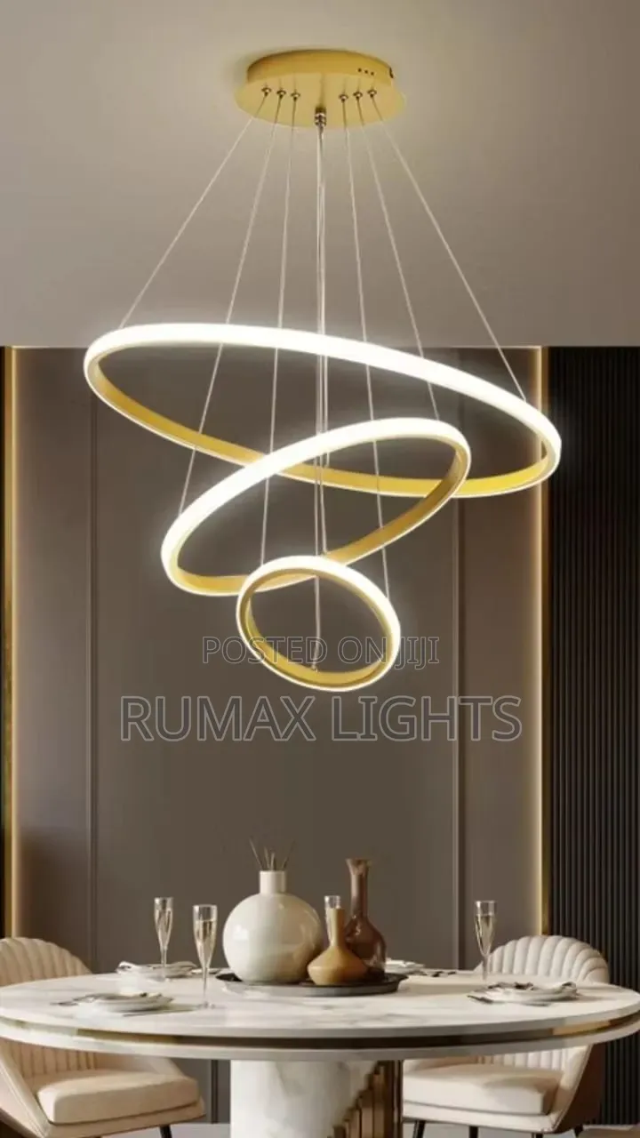 Living Room Modern 3ring Led Chandelier