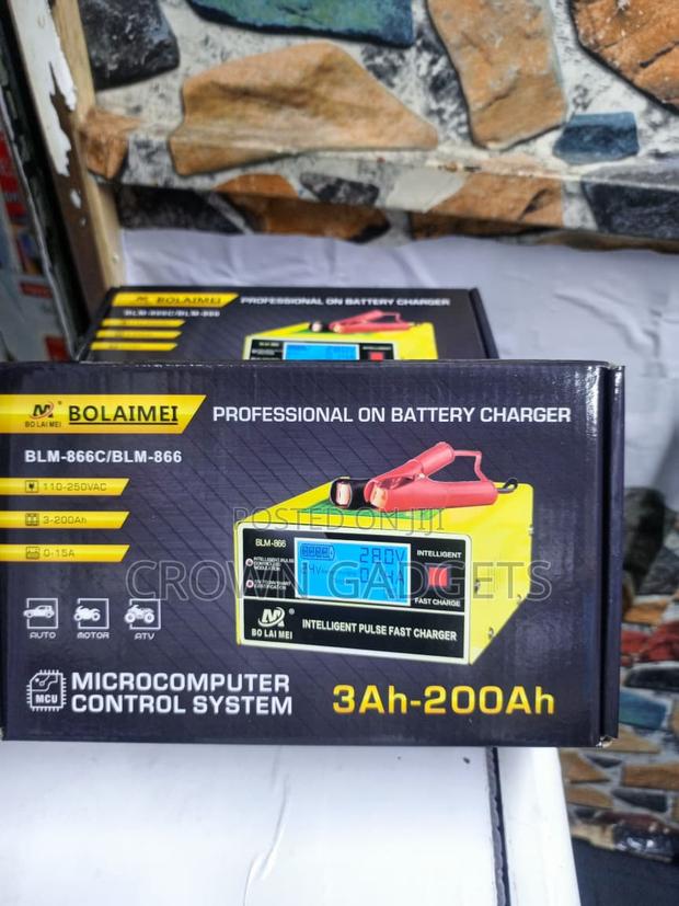 Bolaimei Intelligent Battery Charger With Overcharge Protection - thumbnail 2