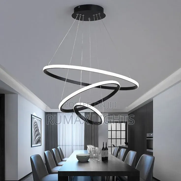 Living Room Modern 3ring Led Chandelier