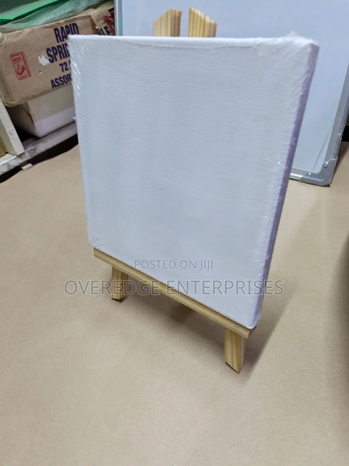 Art Canvas With Small Tripod Stand