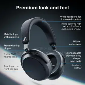 Sennheiser Momentum 4 Noise-Canceling Wireless Headphones