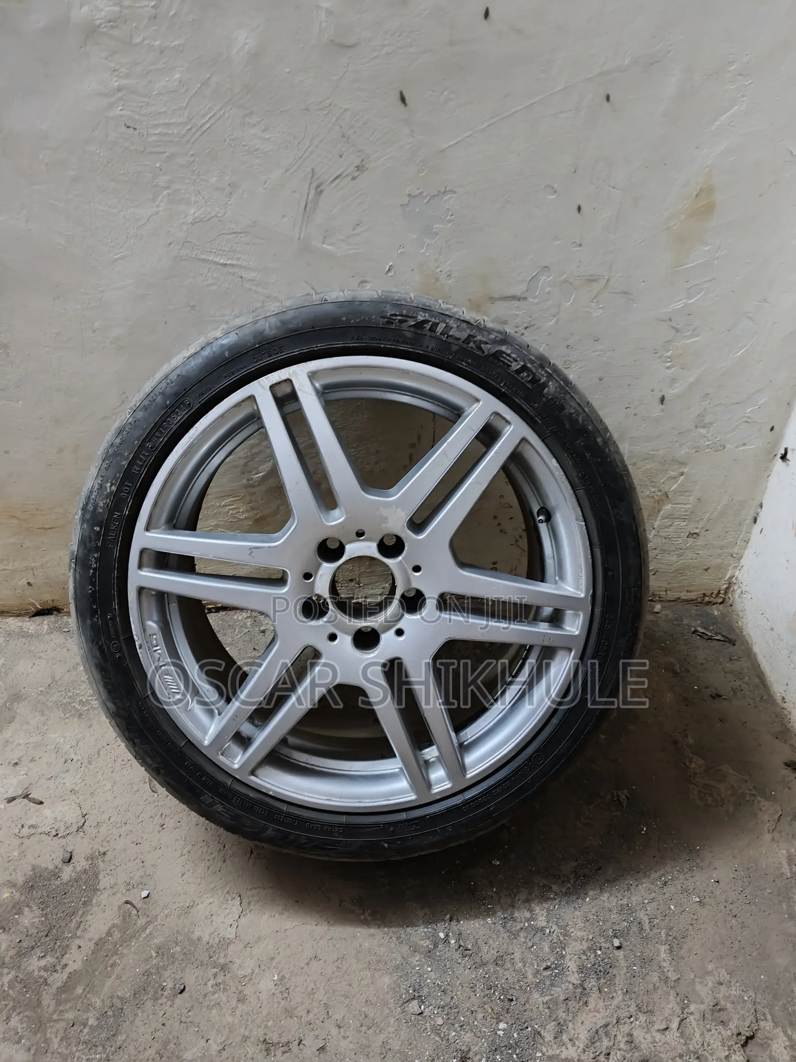 Mercedes Benz 18-Inch Rims With 245/40 R18 Tires .