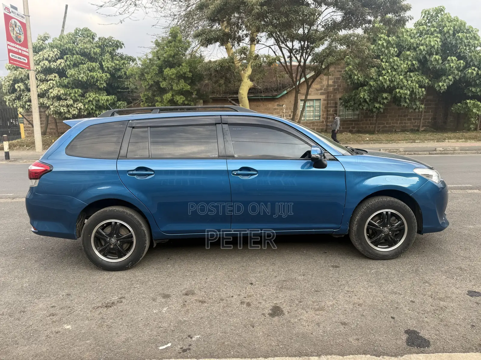Toyota Corolla Fielder 2015 Blue