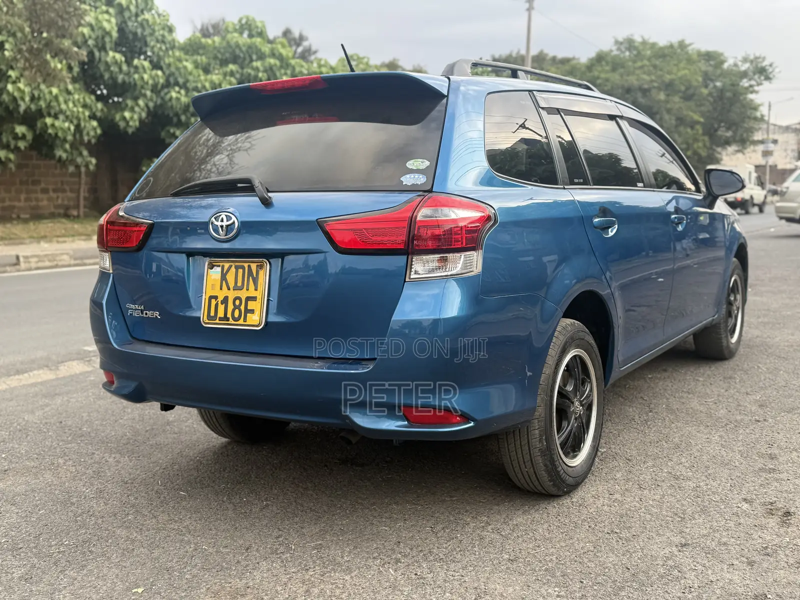 Toyota Corolla Fielder 2015 Blue