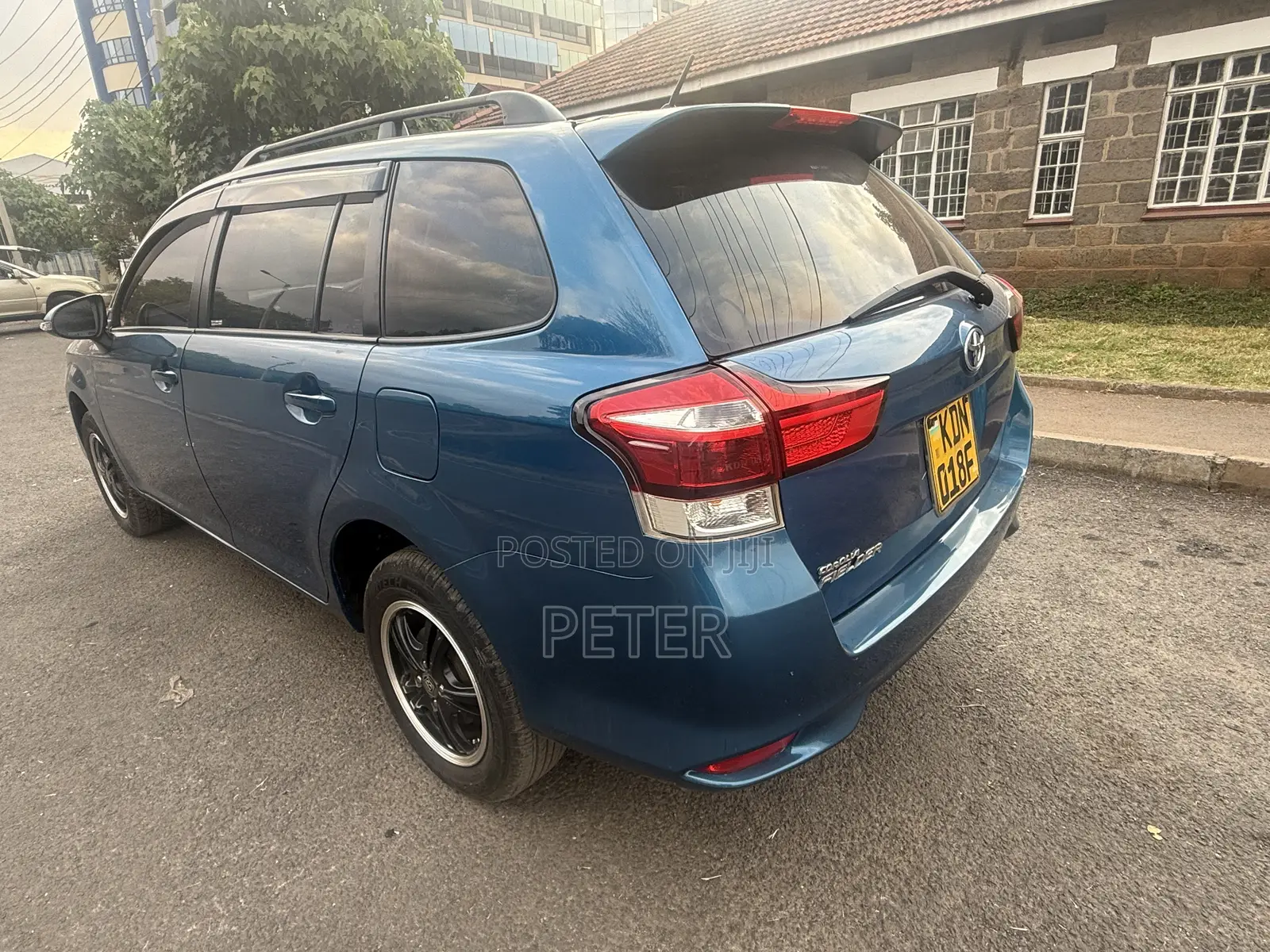 Toyota Corolla Fielder 2015 Blue