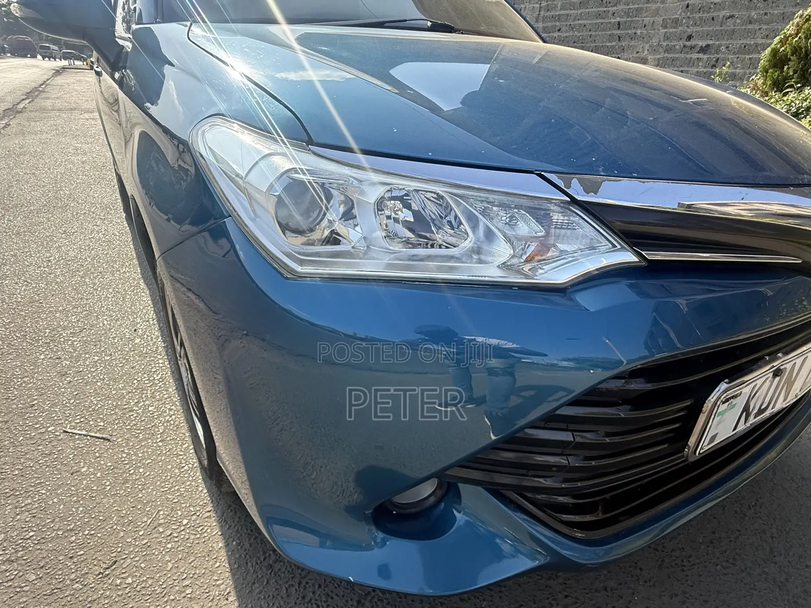 Toyota Corolla Fielder 2015 Blue