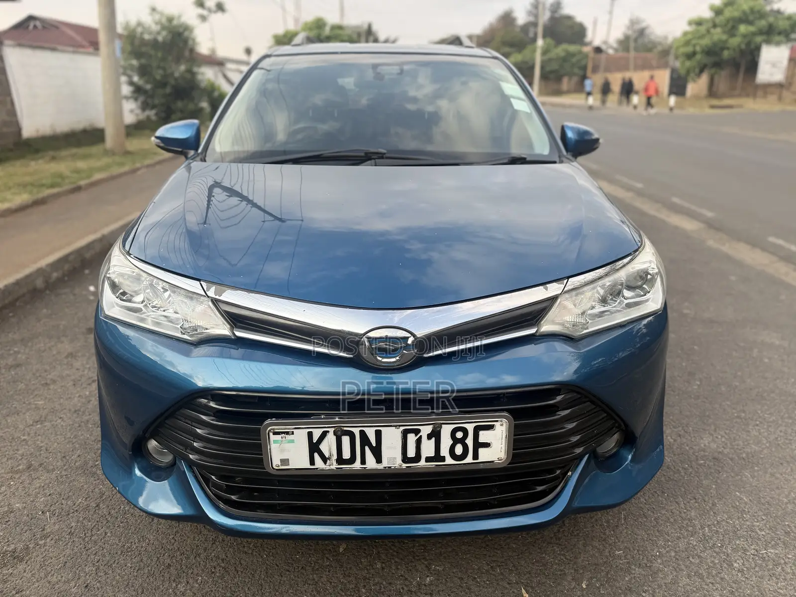 Toyota Corolla Fielder 2015 Blue
