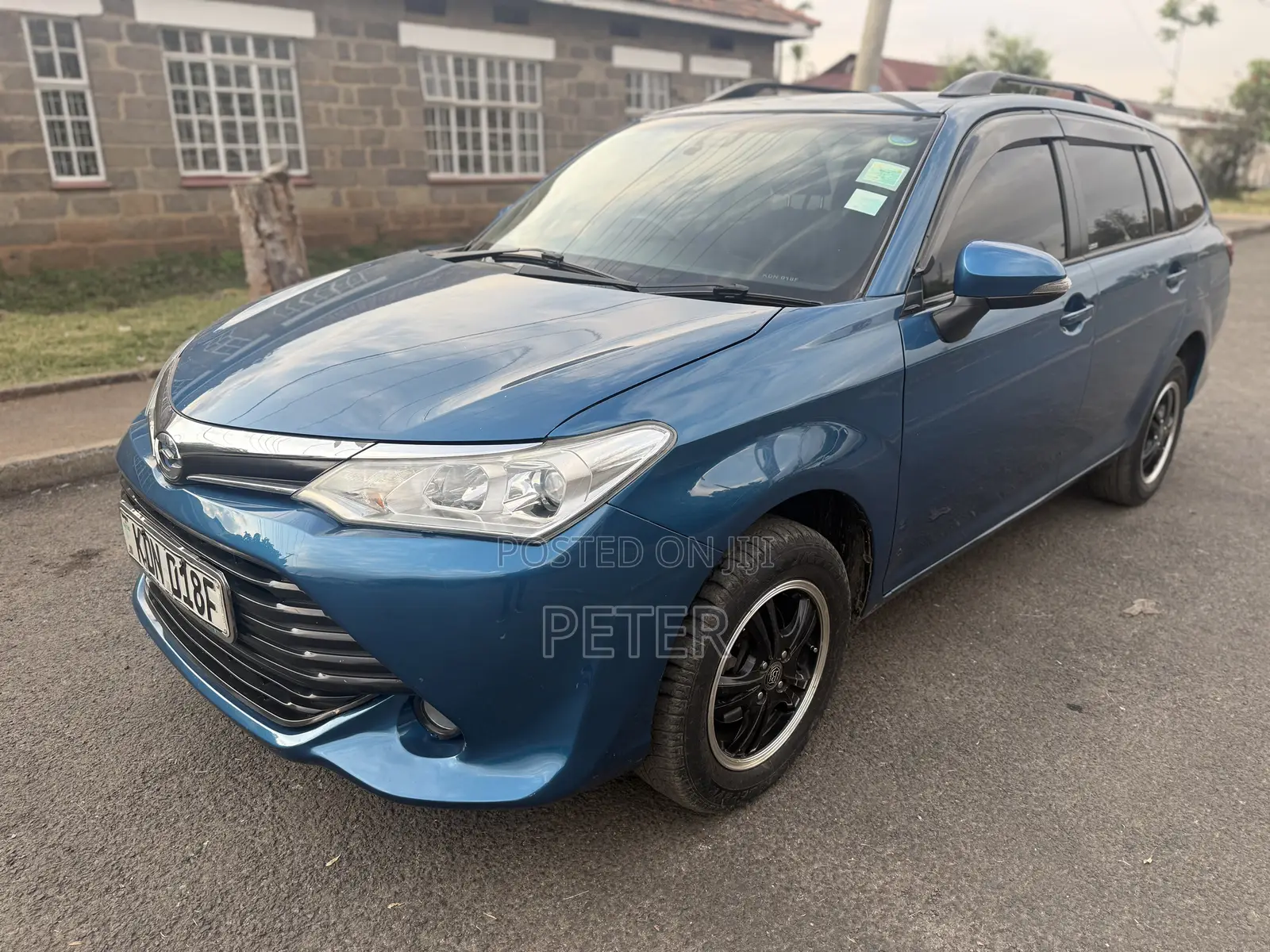 Toyota Corolla Fielder 2015 Blue