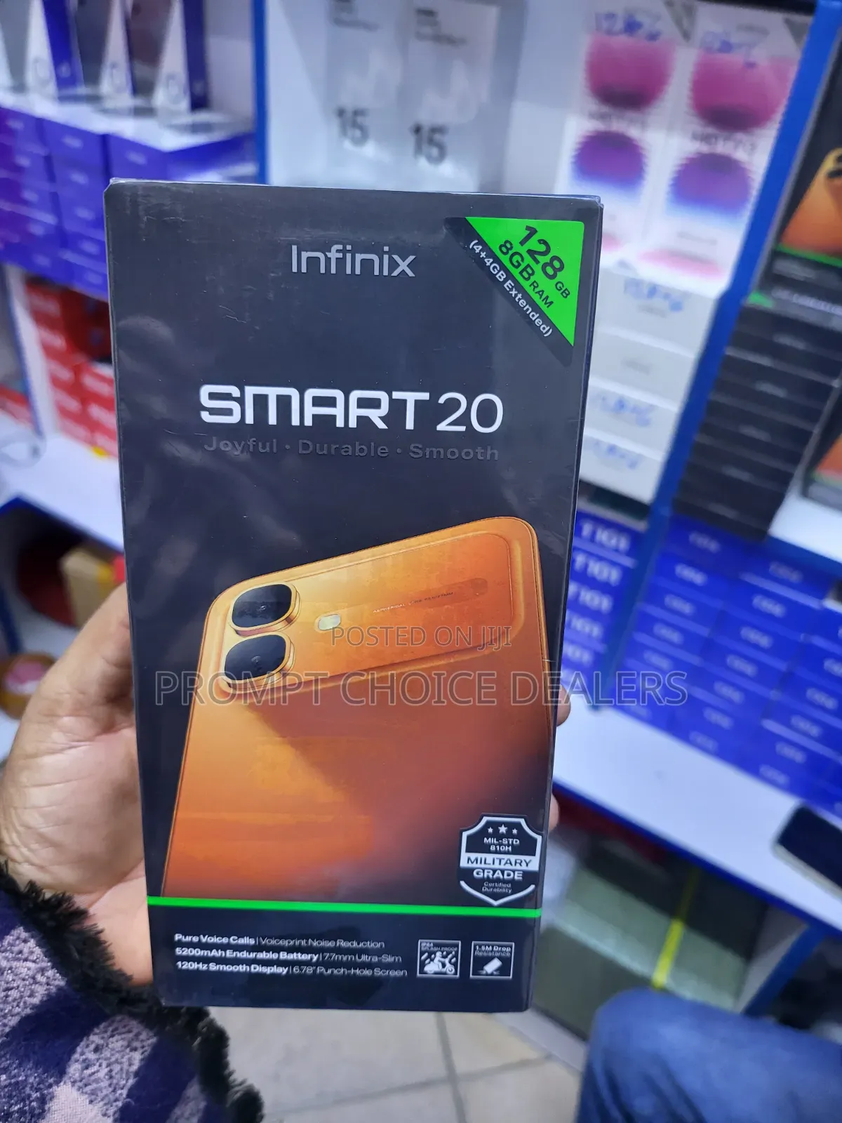 New Infinix Smart 20 128 GB Orange