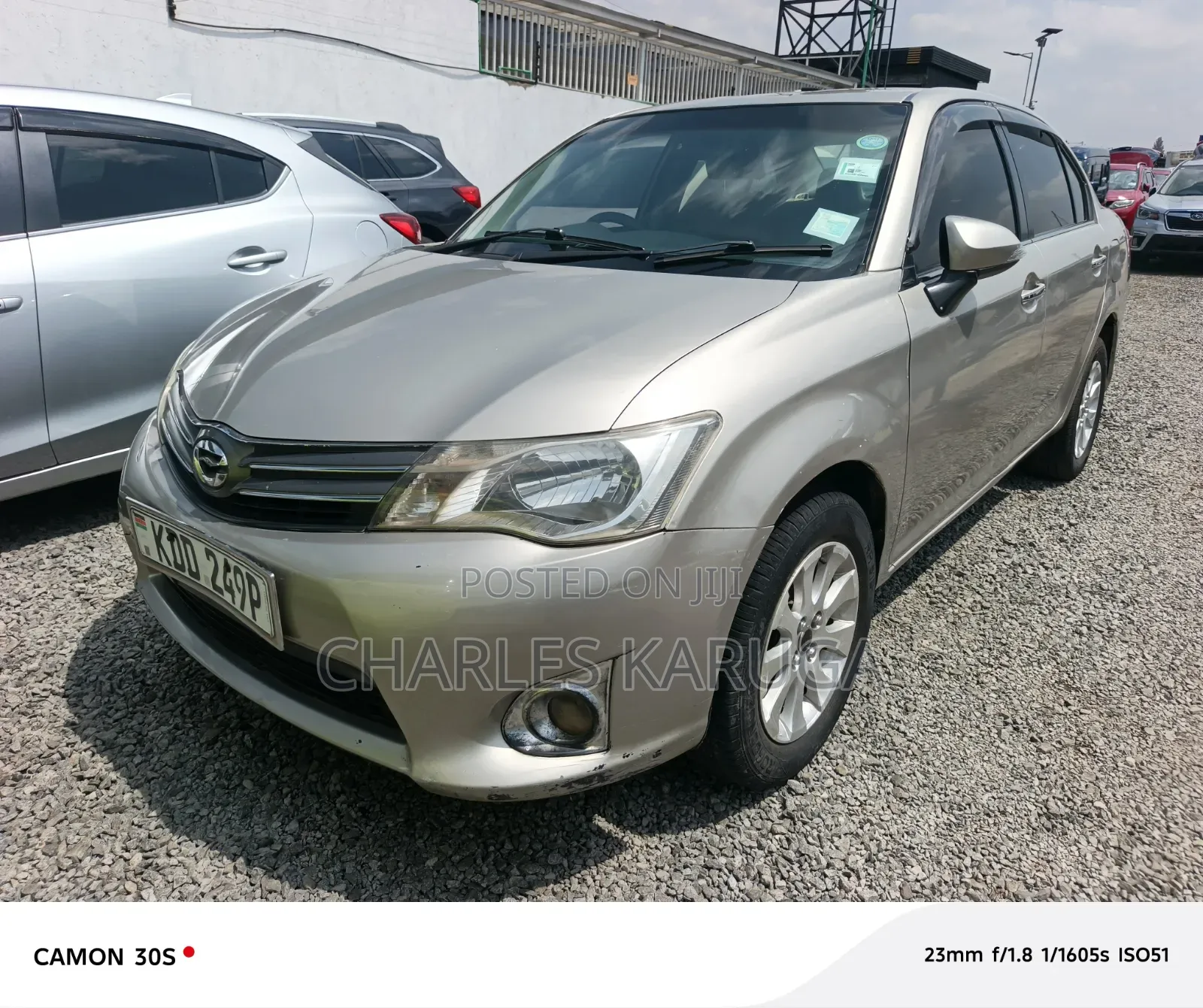 Toyota Axio 2014 Gold