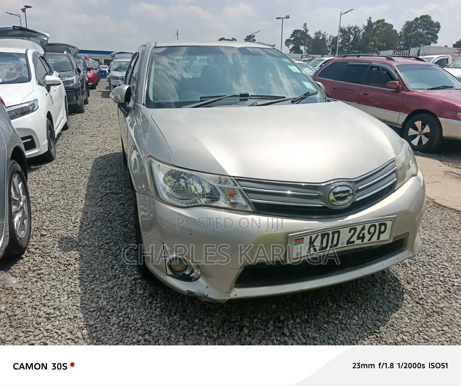 Toyota Axio 2014 Gold