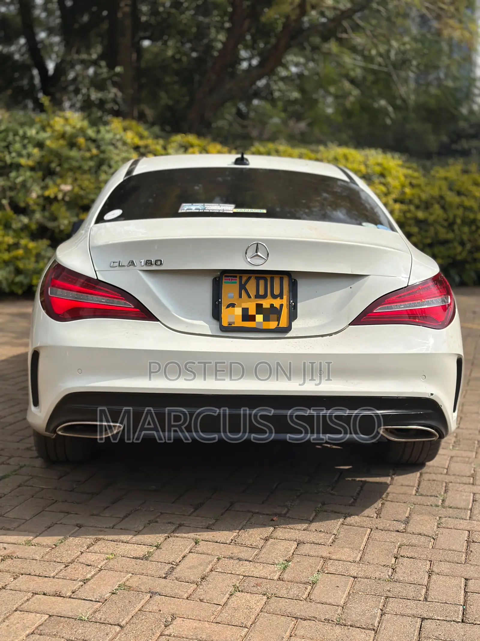 Mercedes-Benz CLA-Class CLA 180 Sedan 2018 White
