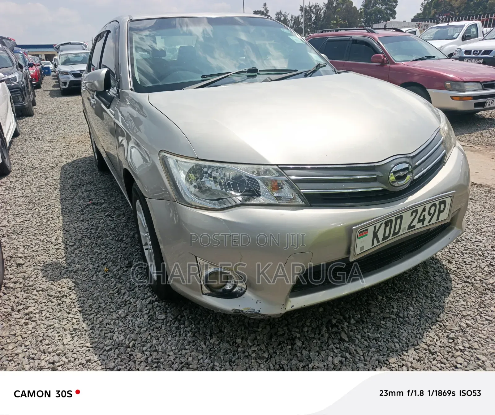 Toyota Axio 2014 Gold