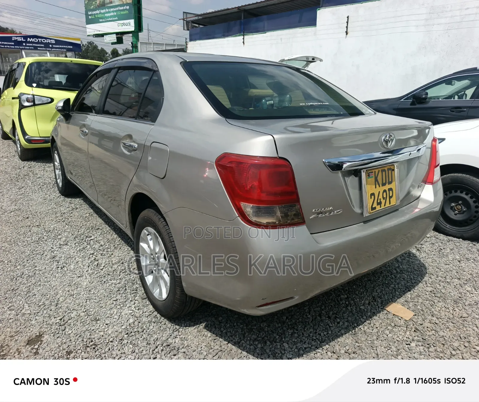 Toyota Axio 2014 Gold