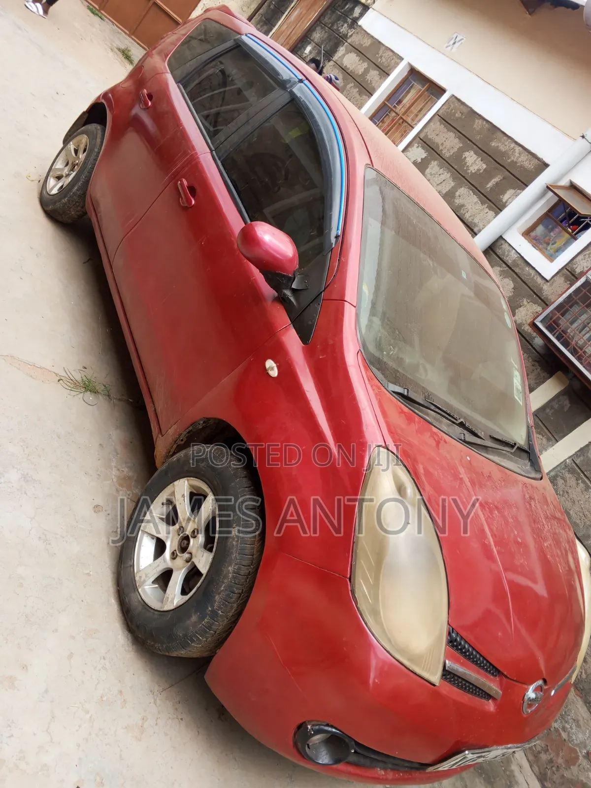 Nissan Note 2007 Maroon