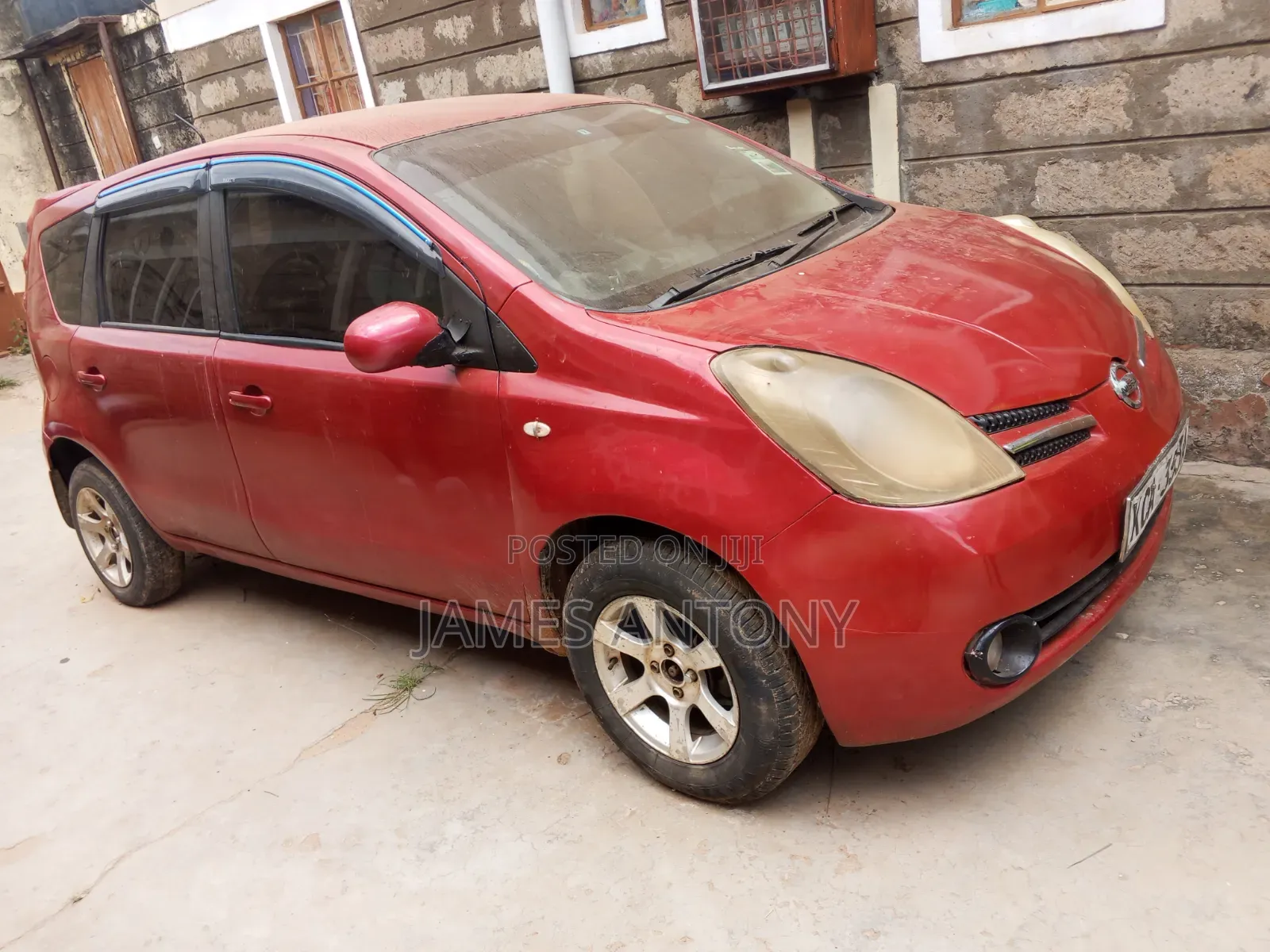 Nissan Note 2007 Maroon