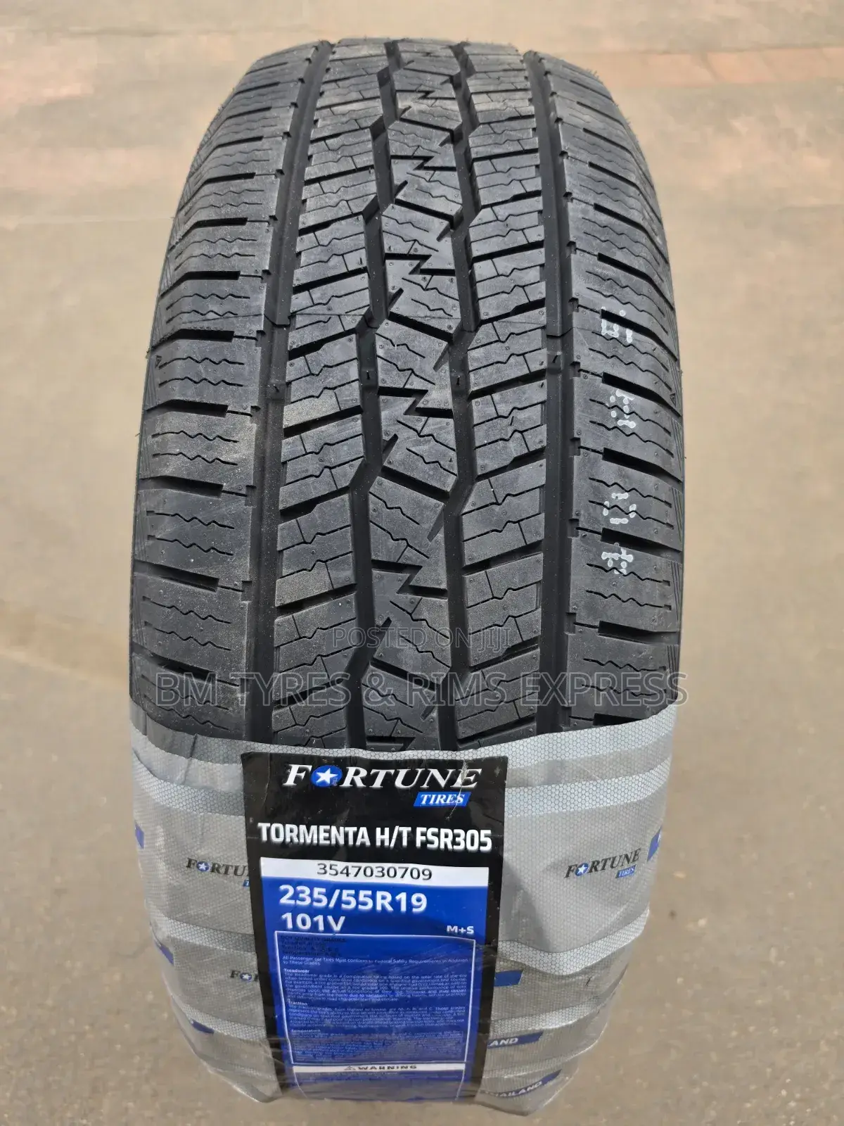 235 /55 R19 Fortune Tires (Highway Terrain) Thailand
