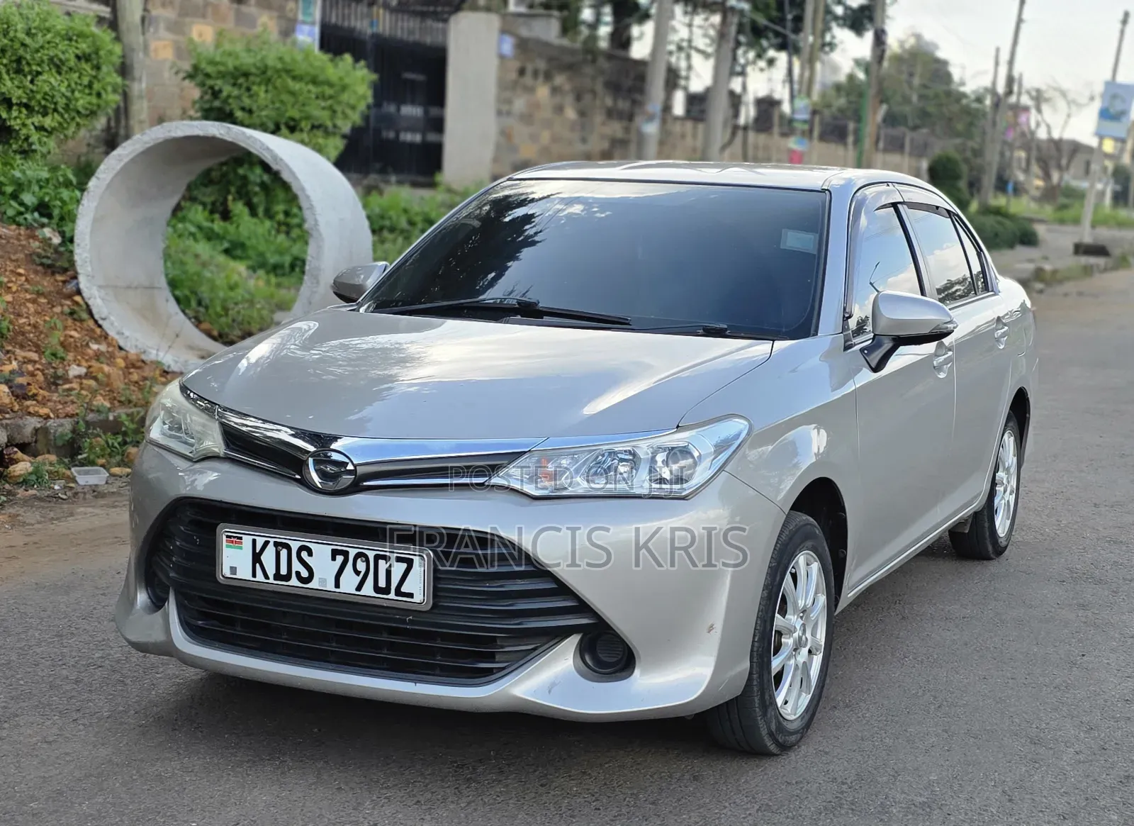 Toyota Axio 2017 Brown