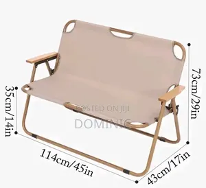 Outdoor Foldable Double Chair