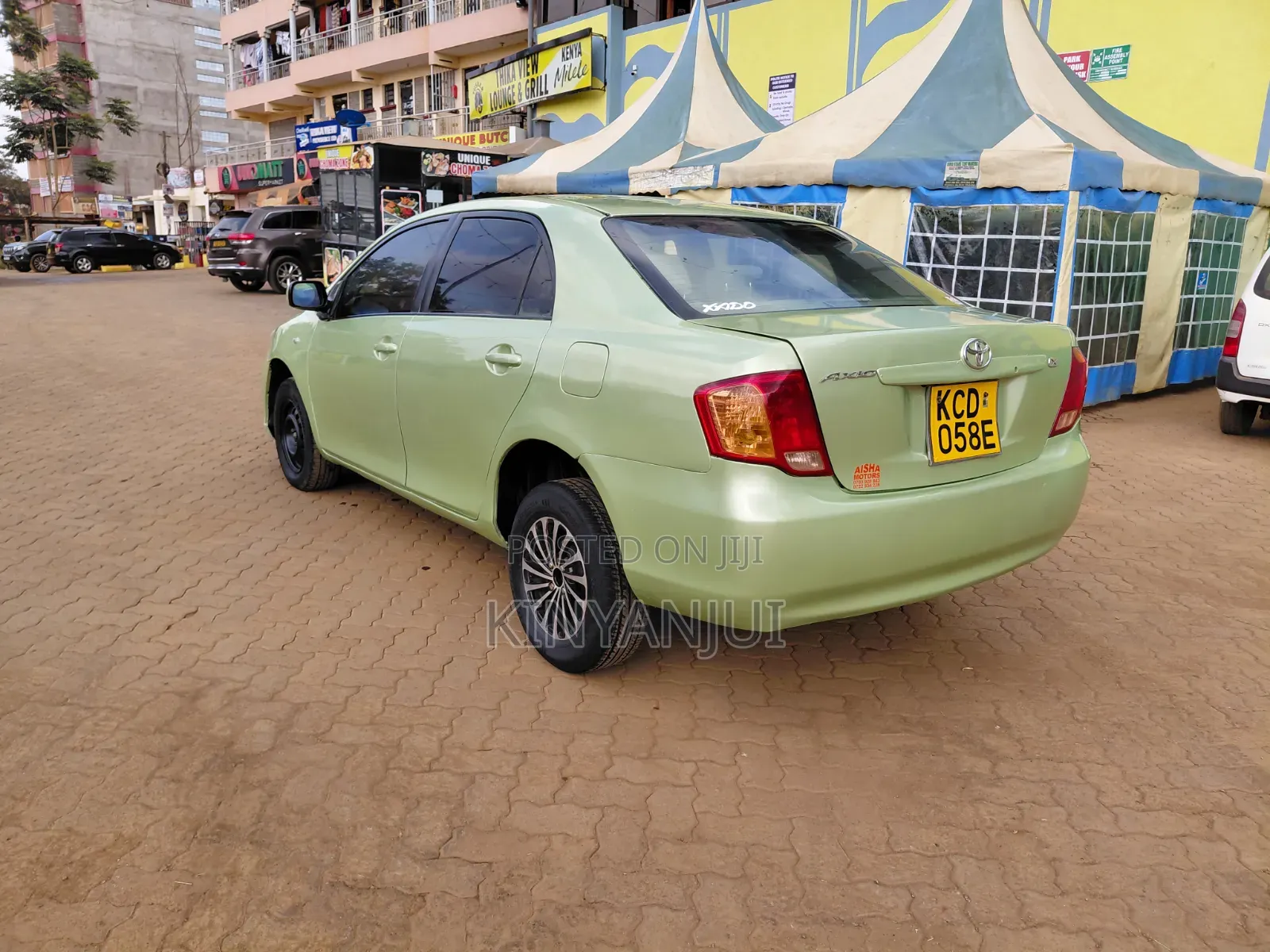 Toyota Axio 2009 Green
