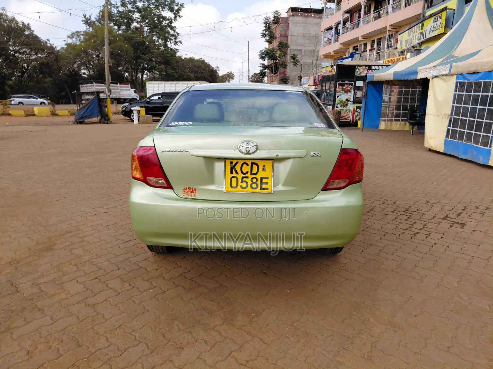 Toyota Axio 2009 Green