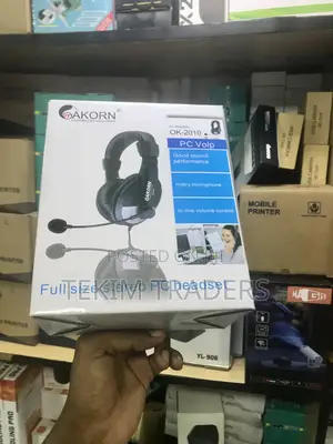 Oakorn Ok-2010 Wired Stereo Gaming Headset - Pc/Laptop, Mic, Volume